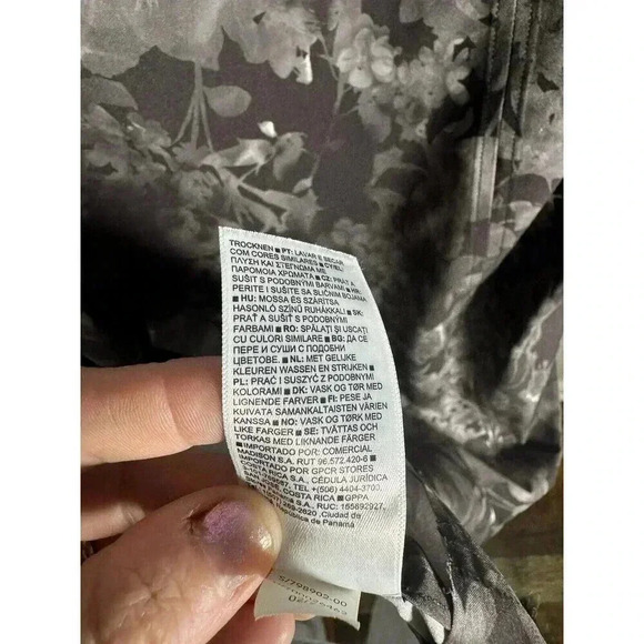 ATHLETA WOMEN'S Black/gray SLEEVELESS BREEZY TOP TANK Sz XS - Picture 6 of 6